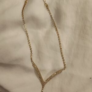 Elegant Gold and Silver Women's Necklace